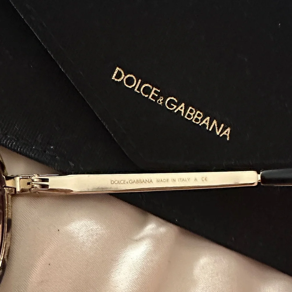 Dolce & Gabbana Leopard Sunglasses